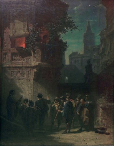 Spanish Serenade by Carl Spitzweg