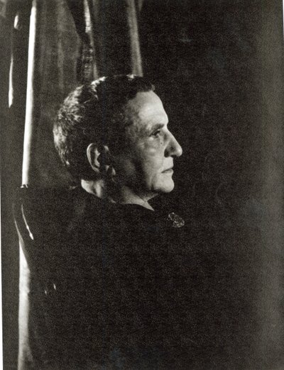 Gertrude Stein (1874-1946) by Carl Van Vechten