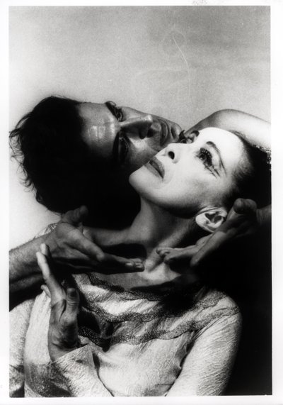 Martha Graham and Bertram Ross in 