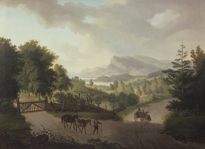Christiania Fjord from Høvig by Carl Vogt