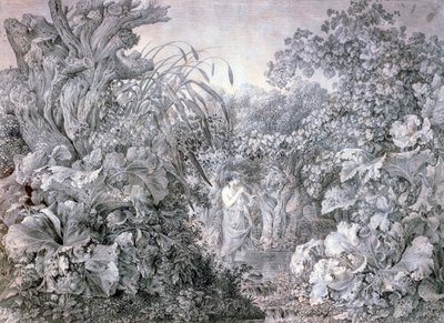 A Girl in the Wood of Weidenau, c. 1777-1835 by Carl Wilhelm Kolbe the elder