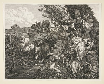Landscape by Carl Wilhelm Kolbe the elder