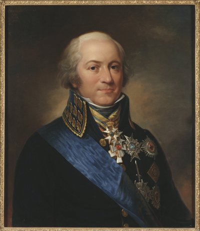 Portrait of Count Carl Johan Adlercreutz by Carl Wilhelm Nordgren