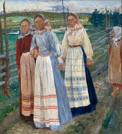 Saturday Evening by Carl Wilhelm Wilhelmson
