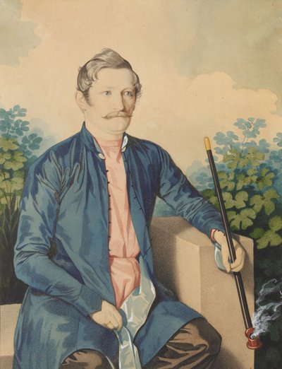 Portrait of A.A. Chizhov by Carl von Hampeln