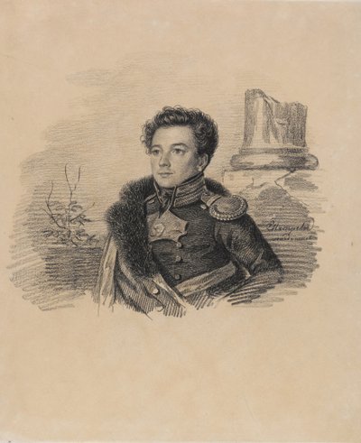 Portrait of A.P. Butovsky, Between 1817 and 1826 by Carl von Hampeln