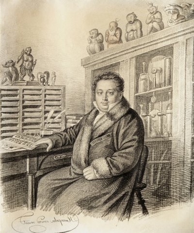 Portrait of Baron Paul Ludwig Schilling von Cannstatt by Carl von Hampeln