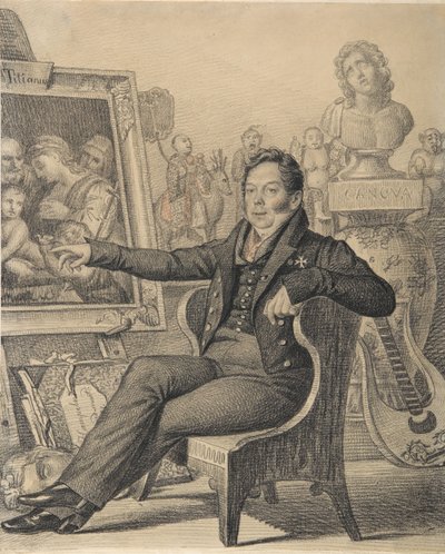 Portrait of Count Nikita Ivanovich Dondukov-Korsakov 1776-1857, 1821 by Carl von Hampeln