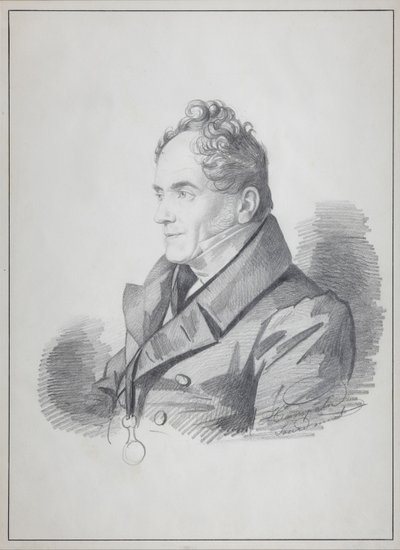 Portrait of Count Viktor Pavlovich Kochubey, Imperial Chancellor of Russia by Carl von Hampeln