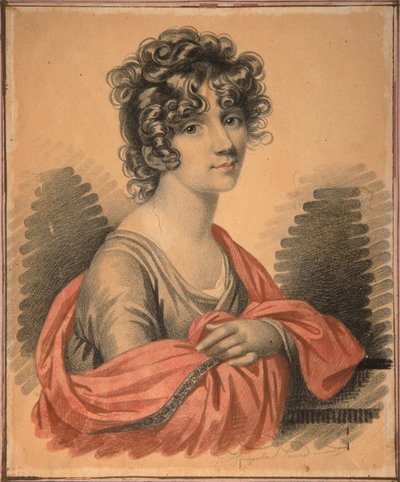 Portrait of Countess Varvara Ivanovna Golitsyna, née Shipova by Carl von Hampeln