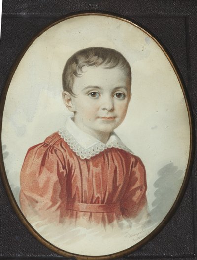 Portrait of Eugenia Kochubey as Child by Carl von Hampeln