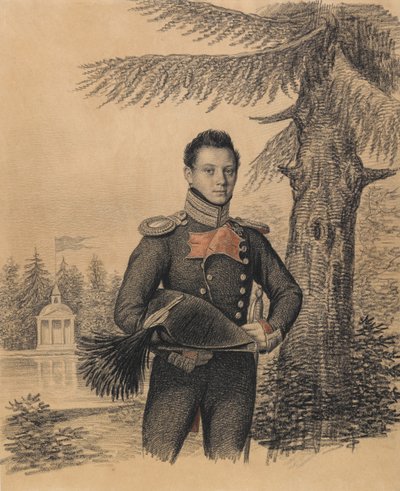 Portrait of Fyodor Ivanovich Dolgopolov by Carl von Hampeln
