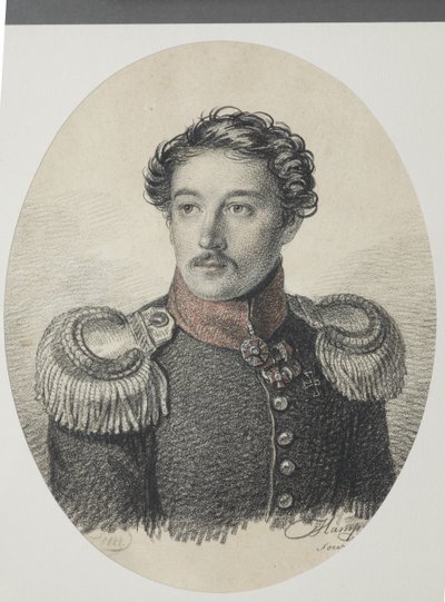 Portrait of Nikolay Vasilyevich Khvostov by Carl von Hampeln