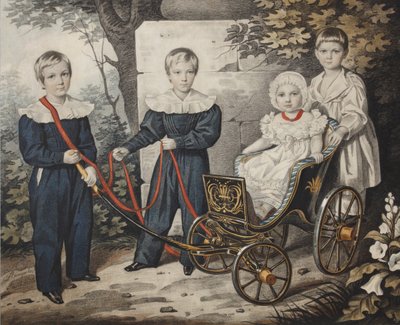 Portrait of the Talyzin Children by Carl von Hampeln
