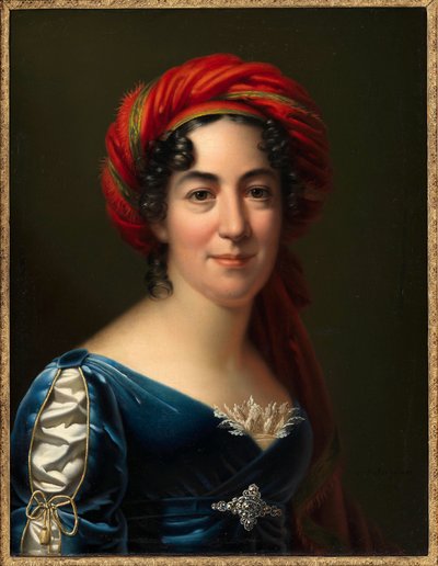 Portrait of the Writer Caroline Pichler, 1818 by Carl von Sales
