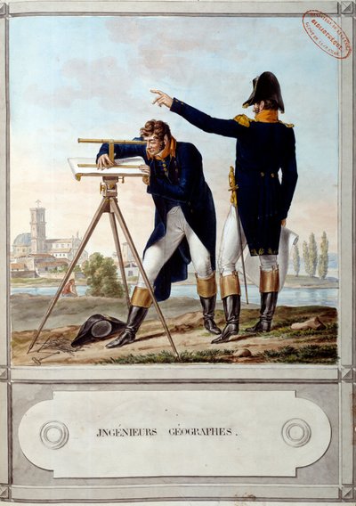 Geographers of the Polytechnic School During the Egyptian Campaign by Carle Vernet
