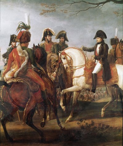 Napoleon I Giving Orders Before the Battle of Austerlitz on December 2, 1805 (detail) by Carle Vernet