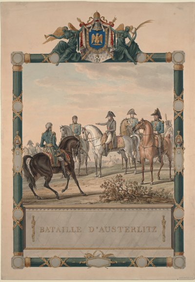 The Battle of Austerlitz on December 2, 1805 by Carle Vernet