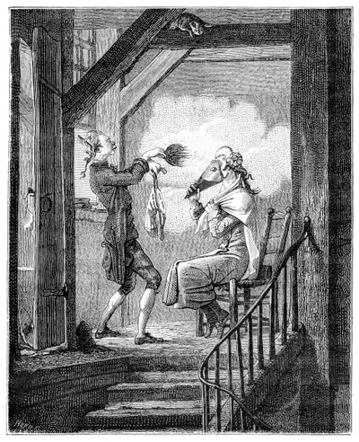 The Toilet of the Clerk Prosecutor by Carle Vernet