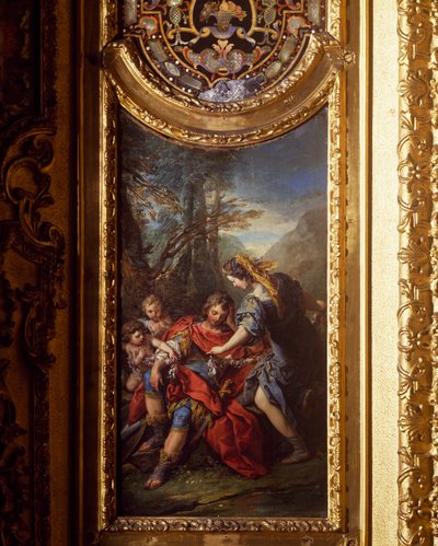 Armida Chaining Rinaldo, by Carle Van Loo, Royal Palace, Turin, Italy by Carle van Loo