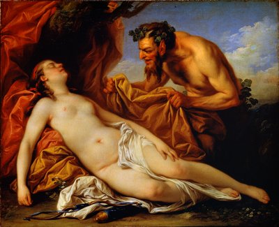 Jupiter and Antiope by Carle van Loo