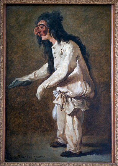 Polichinella (Pulcinella) by Carle van Loo