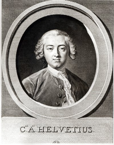 Portrait of Claude Adrien Helvetius, French Philosopher by Carle van Loo