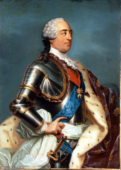 Portrait of Louis XV by Carle van Loo