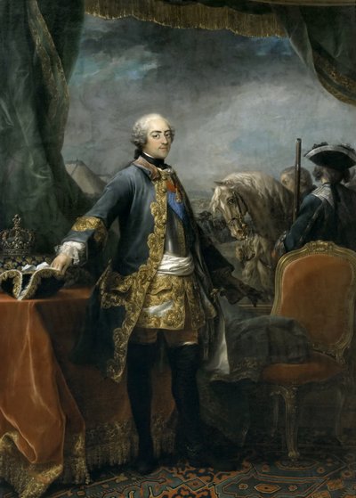 Portrait of King Louis XV by Carle van Loo