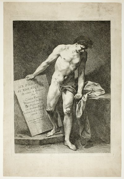 Title Page, from Six Academic Figures by Carle van Loo