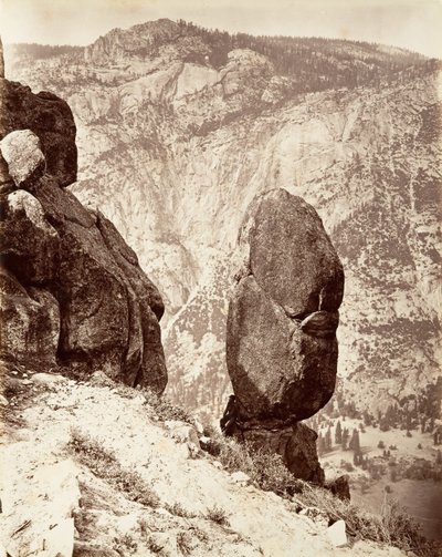 Eagle Point, Yosemite, ca. 1872, printed ca. 1876 by Carleton E. Watkins.