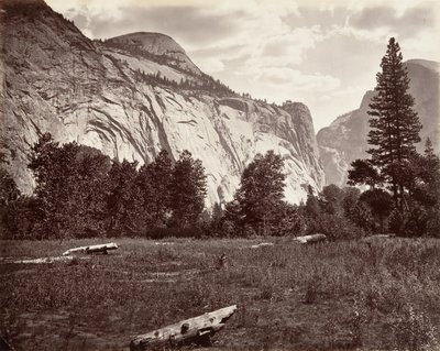 North Dome, 3,725 Feet, Yosemite, ca. 1872, Printed ca. 1876 by Carleton E. Watkins.