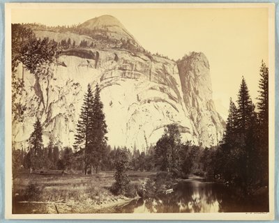 Royal Arches, Washington Column, North Dome by Carleton E. Watkins