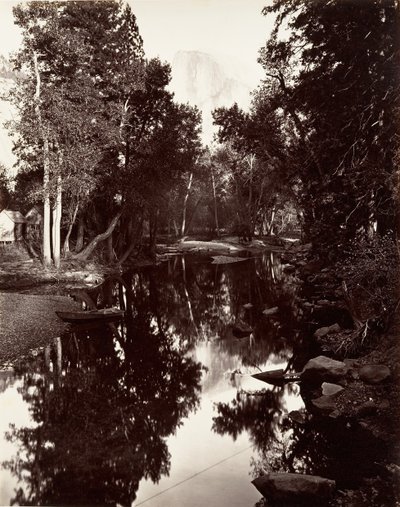 South Dome, 6,000 Feet, Yosemite by Carleton E. Watkins.