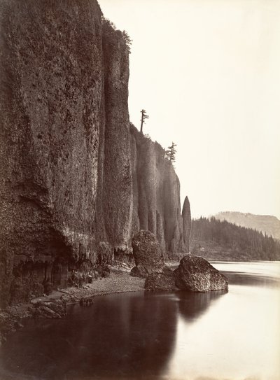 Cape Horn, Columbia River, Oregon by Carleton Emmons Watkins