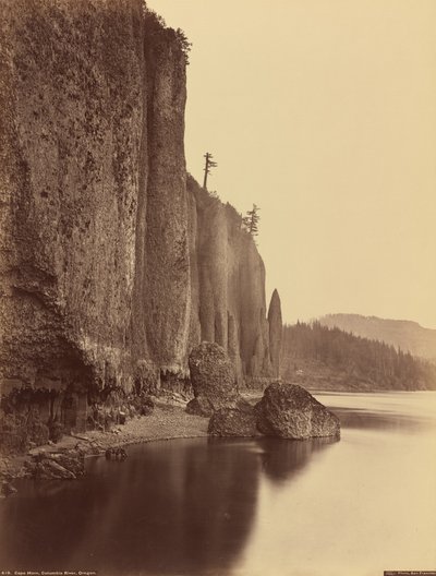 Cape Horn, Columbia River, Oregon by Carleton Emmons Watkins