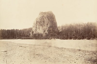 Castle Rock, Oregon by Carleton Emmons Watkins