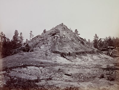 Indian Sweat House, Mendocino County, California by Carleton Emmons Watkins