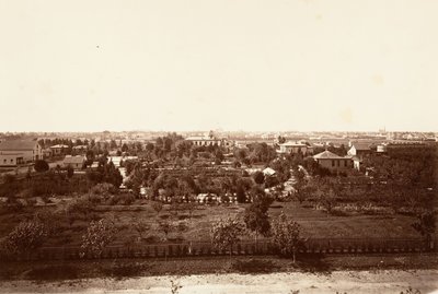 Oakland, from Military Academy by Carleton Emmons Watkins
