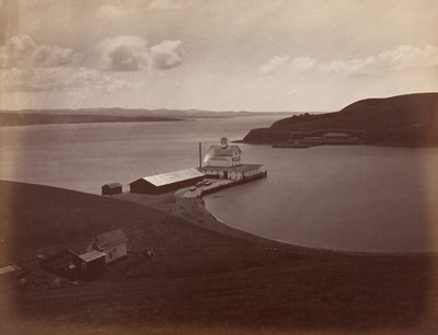 Strait of Carquennes, from South Vallejo, 1868-69 by Carleton Emmons Watkins