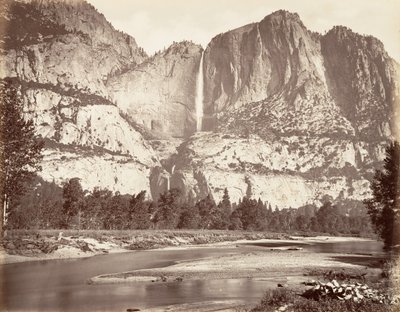 Yosemite Falls, 2,634 Feet by Carleton Emmons Watkins