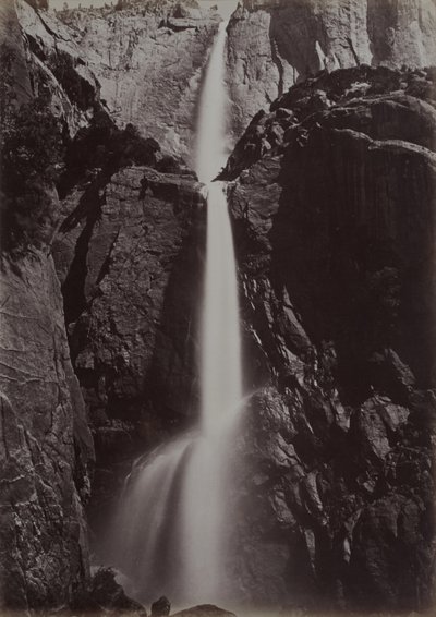 Yosemite Falls, View from the Bottom, c.1878 by Carleton Emmons Watkins