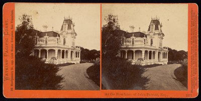 At the Residence of John Parrott, Esq., San Mateo, Cal by Carleton Watkins