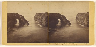 Coast View. Mendocino. by Carleton Watkins