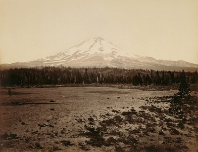Mount Shasta from the North, California by Carleton Watkins