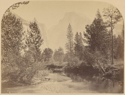 Tasayac - Half Dome - 4967 ft. Yosemite by Carleton Watkins
