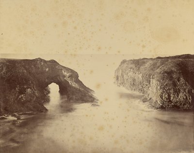 View of the Pacific Coast, Mendocino by Carleton Watkins