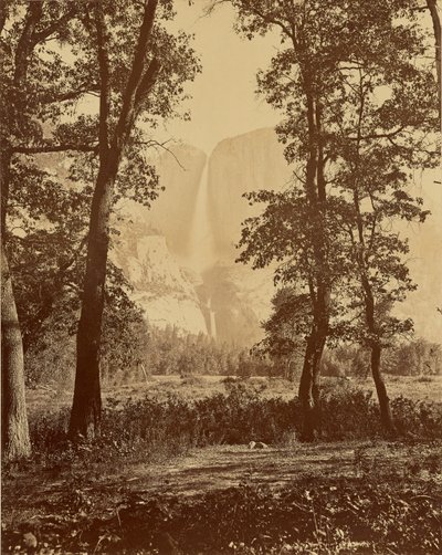 Yosemite Falls from Below by Carleton Watkins