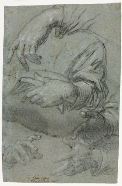 Studies of Hands (recto), Sketch of a Child
