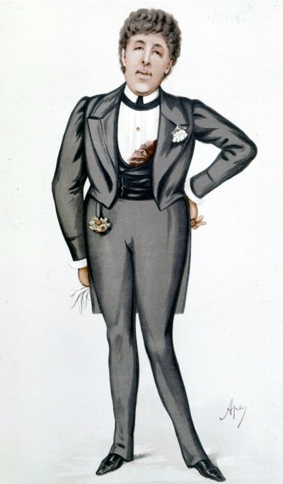 Cartoon of Oscar Wilde by Carlo Pellegrini - in Vanity Fair on May 24 by Carlo Pellegrini